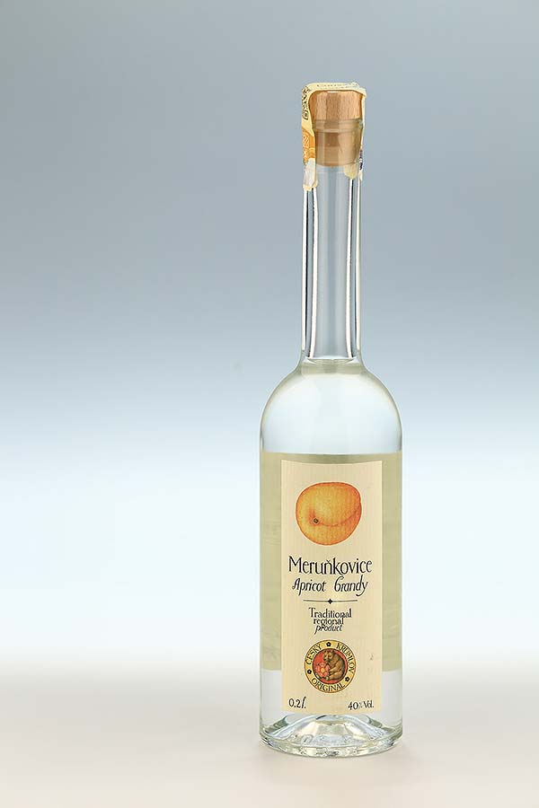 Apricot brandy 0,2l, Czech Krumlov Original