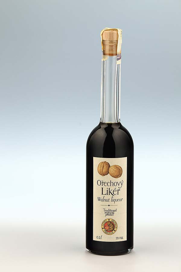 Walnut liqueur 0,2l, Czech Krumlov Original