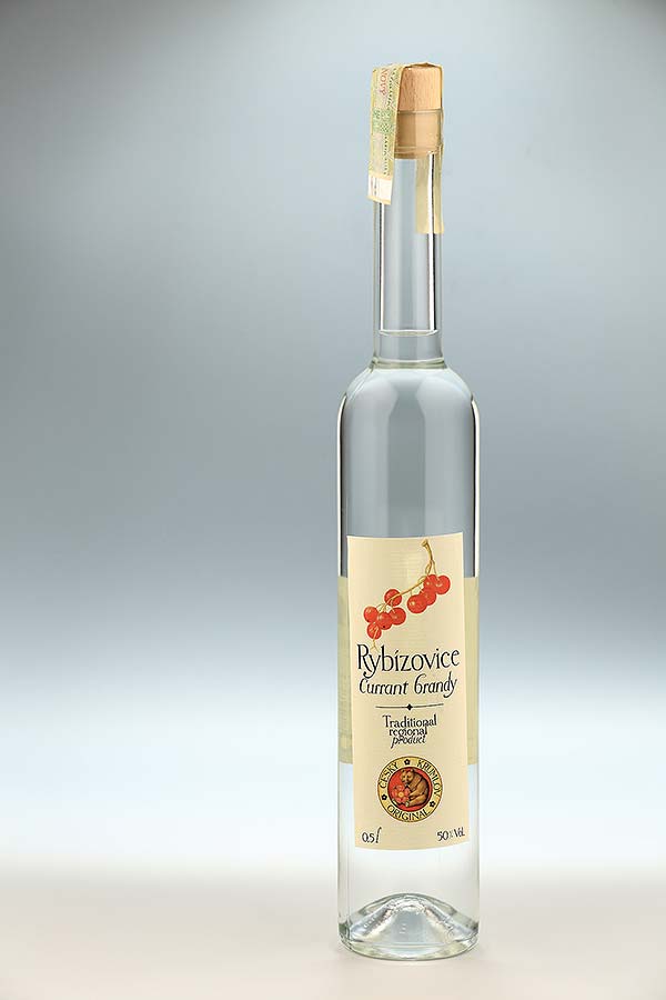 Currant brandy 0,5l, Czech Krumlov Original